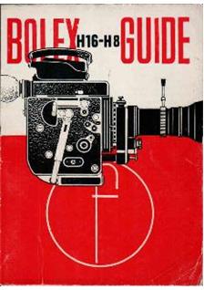 Bolex H 9 manual. Camera Instructions.